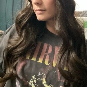 NIRVANA Oversized Vintage Style Tee